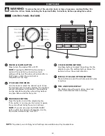 Preview for 12 page of Kenmore 796.4126 Series Use & Care Manual