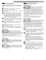 Preview for 21 page of Kenmore 796.4126 Series Use & Care Manual