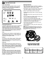 Предварительный просмотр 16 страницы Kenmore 796.4128 Series Use & Care Manual