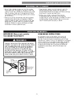 Preview for 5 page of Kenmore 796.4130 Series Use & Care Manual