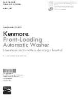 Kenmore 796.4137 Series Use & Care Manual preview