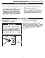 Preview for 5 page of Kenmore 796.4137 Series Use & Care Manual