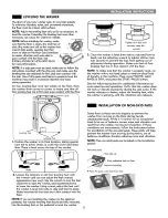 Предварительный просмотр 11 страницы Kenmore 796.4138 series Use & Care Manual