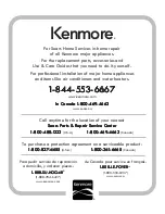 Предварительный просмотр 65 страницы Kenmore 796. 4139 series Use & Care Manual