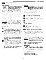 Preview for 23 page of Kenmore 796.4147 Series Use & Care Manual