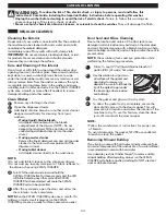 Preview for 24 page of Kenmore 796.4147 Series Use & Care Manual