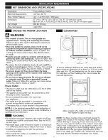 Предварительный просмотр 7 страницы Kenmore 796.4158 Series Use & Care Manual