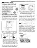 Предварительный просмотр 11 страницы Kenmore 796.4158 Series Use & Care Manual