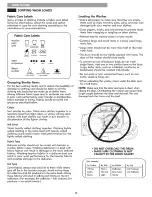 Предварительный просмотр 16 страницы Kenmore 796.4158 Series Use & Care Manual