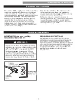 Preview for 5 page of Kenmore 796.4172 Use & Care Manual