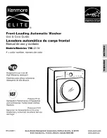 Kenmore 796.4219 Use & Care Manual preview