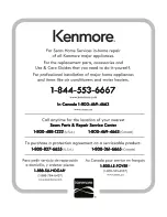 Preview for 11 page of Kenmore 796.5104#61# Installation Instruction