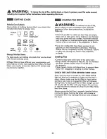 Preview for 23 page of Kenmore 796.6142 Series Use & Care Manual