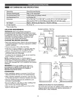 Preview for 8 page of Kenmore 796.61422410 Use & Care Manual