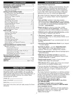 Preview for 2 page of Kenmore 796.6152 Series Use & Care Manual