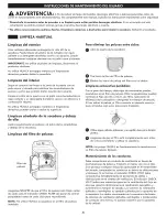 Preview for 61 page of Kenmore 796.6152 Series Use & Care Manual