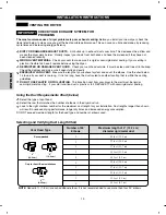 Предварительный просмотр 14 страницы Kenmore 796.6927 Series Use & Care Manual