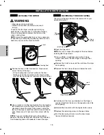 Предварительный просмотр 16 страницы Kenmore 796.8002 Series Use & Care Manual And Installation Instructions