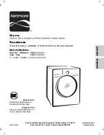 Kenmore 796.8031 Use & Care Manual предпросмотр