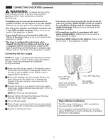 Предварительный просмотр 11 страницы Kenmore 796.8127 Series Use & Care Manual