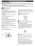 Предварительный просмотр 62 страницы Kenmore 796.81382410 Use & Care Manual