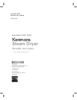 Kenmore 796.8139 Use & Care Manual предпросмотр