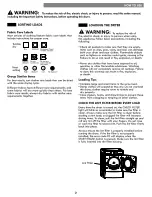 Preview for 21 page of Kenmore 796.8159 series Use & Care Manual