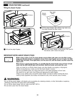 Preview for 28 page of Kenmore 796.8159 series Use & Care Manual