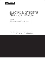 Предварительный просмотр 1 страницы Kenmore 796.88842800 Service Manual