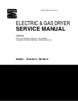 Kenmore 796.9051 Service Manual предпросмотр