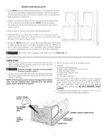 Предварительный просмотр 5 страницы Kenmore 7972 - 700 7.5 cu. Ft. Capacity Gas Dryer Installation Instructions Manual