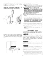 Предварительный просмотр 8 страницы Kenmore 7972 - 700 7.5 cu. Ft. Capacity Gas Dryer Installation Instructions Manual