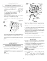 Предварительный просмотр 14 страницы Kenmore 7972 - 700 7.5 cu. Ft. Capacity Gas Dryer Installation Instructions Manual