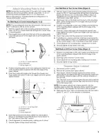 Предварительный просмотр 9 страницы Kenmore 8206198 Installation Instructions Manual