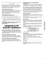 Предварительный просмотр 3 страницы Kenmore 8526119A Use And Care Manual