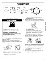 Предварительный просмотр 11 страницы Kenmore 8526119A Use And Care Manual