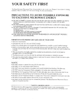 Preview for 2 page of Kenmore 85951 Use And Care Manual