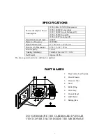 Предварительный просмотр 9 страницы Kenmore 87002 User Manual