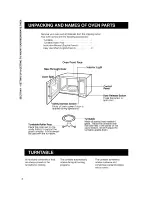 Предварительный просмотр 4 страницы Kenmore 87010 Use And Care Instruction Manual And Cooking Manual