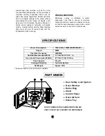 Предварительный просмотр 7 страницы Kenmore 87043 Owner'S Manual