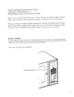 Предварительный просмотр 5 страницы Kenmore 87451 Use And Care Manual