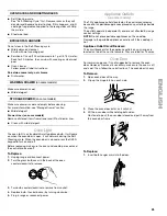 Предварительный просмотр 25 страницы Kenmore 880.542 Series Use & Care Manual