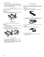 Предварительный просмотр 26 страницы Kenmore 880.542 Series Use & Care Manual