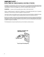 Preview for 6 page of Kenmore 88761 Use And Care Manual