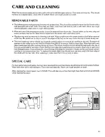 Preview for 31 page of Kenmore 88761 Use And Care Manual