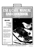 Preview for 1 page of Kenmore 89650 Use And Care Manual And Cookbook