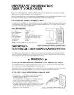 Предварительный просмотр 6 страницы Kenmore 89650 Use And Care Manual And Cookbook