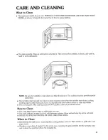 Предварительный просмотр 22 страницы Kenmore 89650 Use And Care Manual And Cookbook