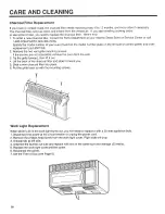 Предварительный просмотр 38 страницы Kenmore 89950 Use And Care Manual