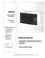 Kenmore 89969 Use And Care Manual предпросмотр